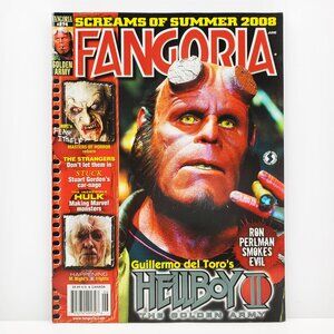 Fangoria Magazine #274 June 2008 Hellboy Golden Army Shyamalan Strangers Horror
